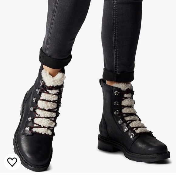 Sorel Lennox Lace Cozy Suede Waterproof Boots - Picture 7 of 7